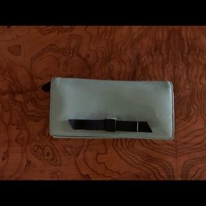 Kate Spade patent leather bifold wallet